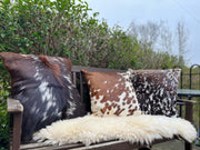 Cowhide Cushion Cover - 16"x16"